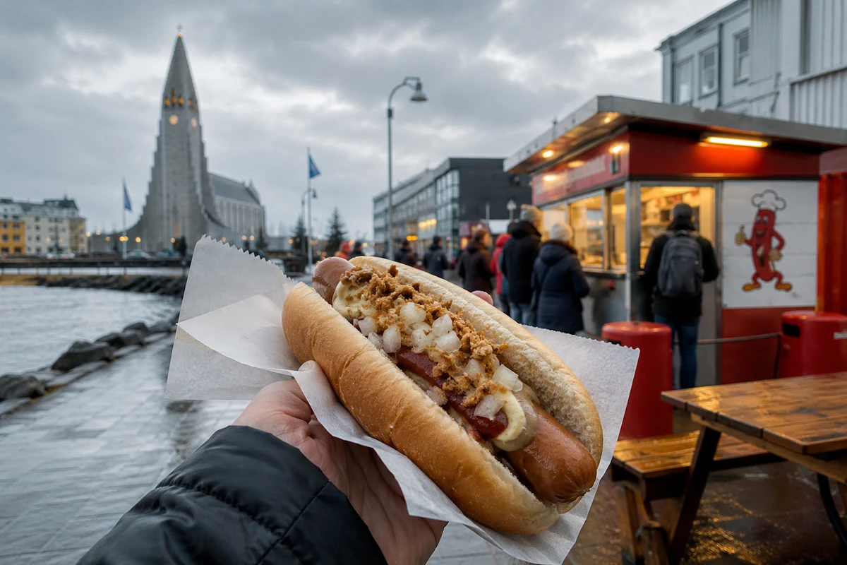 Ceny street foodu 2025 – co zjeść do 2000 ISK?