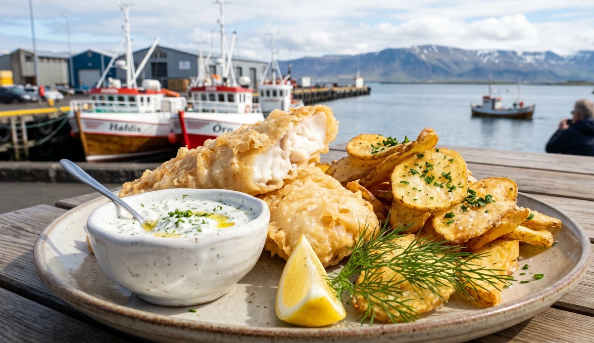 Fish and Chips po islandzku – różnice w panierce i rybach