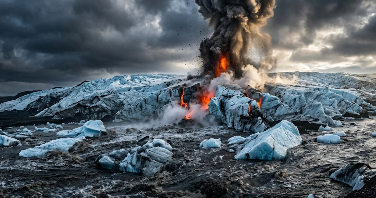Wulkany podlodowcowe – specyfika erupcji i jökulhlaup